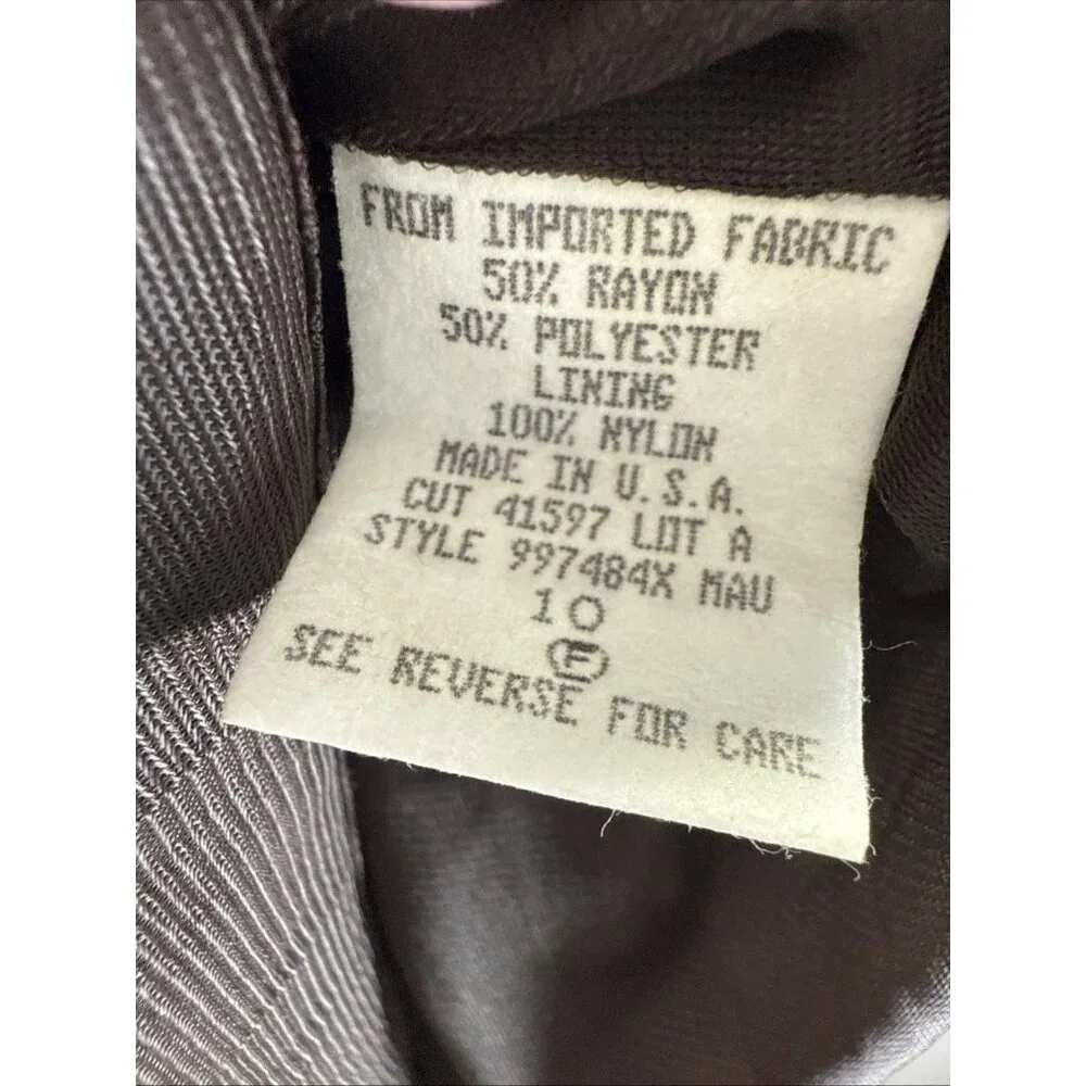 Vtg Carol Little‎ Velvet Burnout Maxi Dress 10 Gown Y2K Whimsigoth Fairy Sheer - Picture 13 of 16